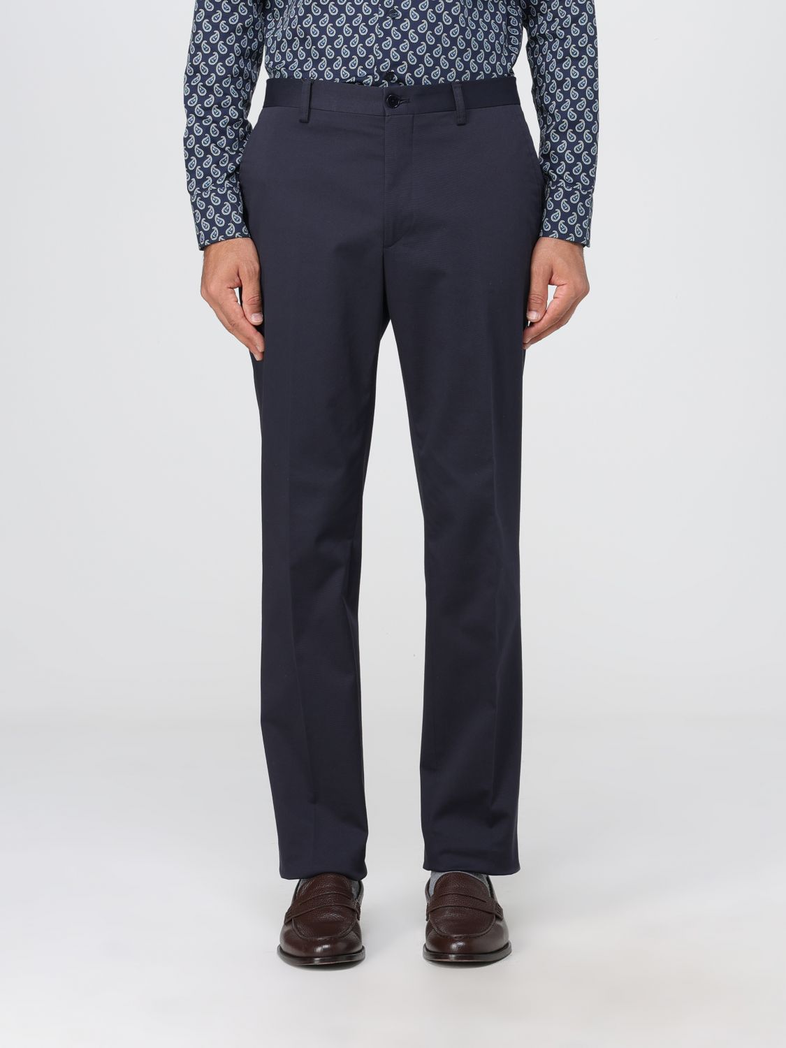 Etro Trousers ETRO Men colour Navy