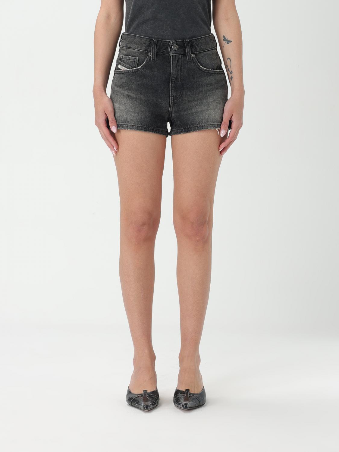 Diesel Short DIESEL Woman color Denim