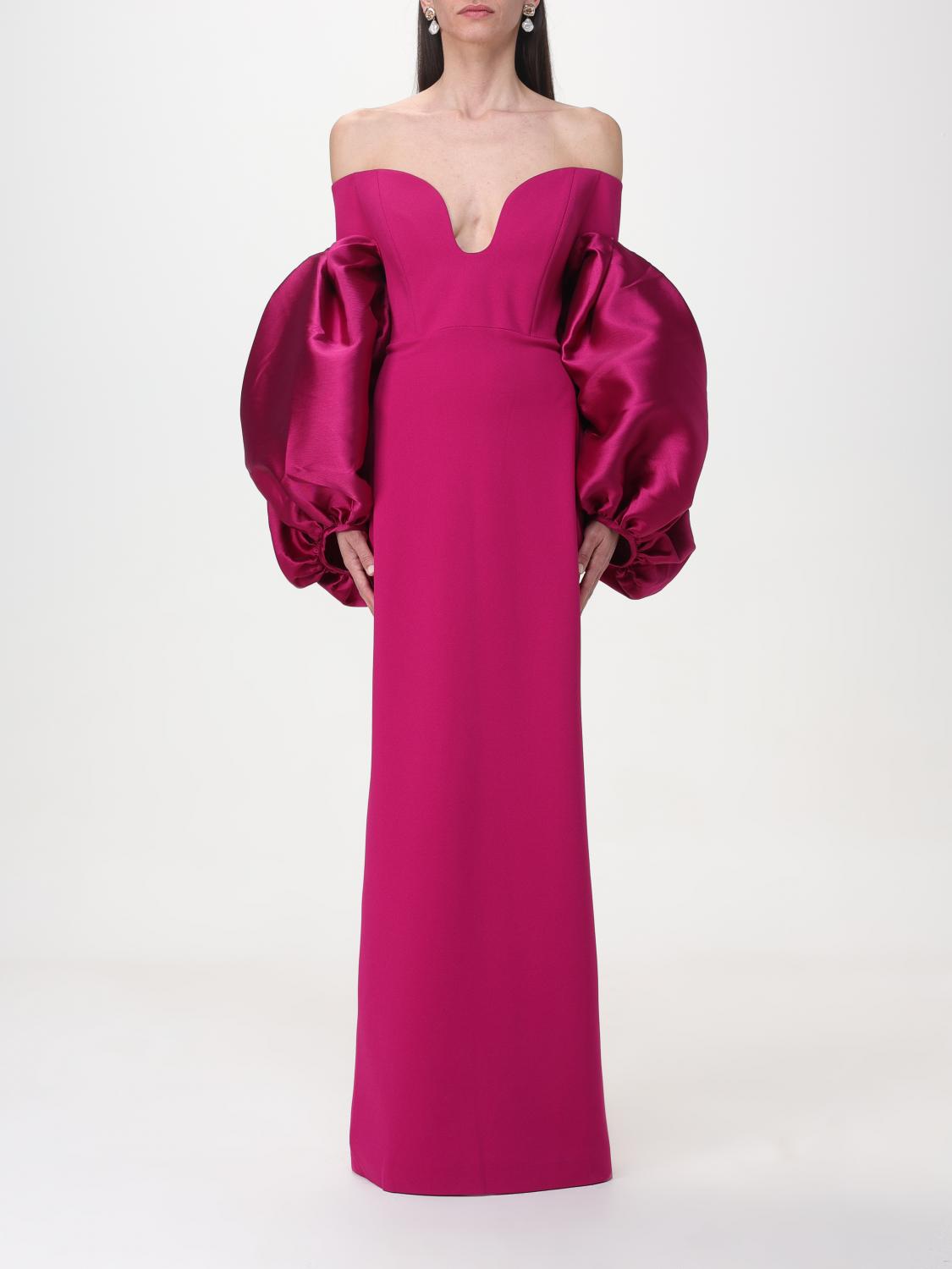 Solace London Dress SOLACE LONDON Woman colour Fuchsia