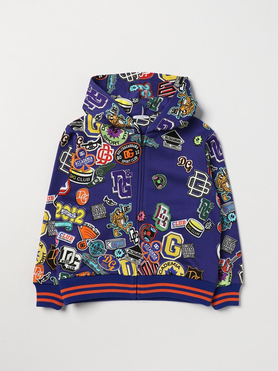 Dolce & Gabbana Jacket DOLCE & GABBANA Kids colour Blue