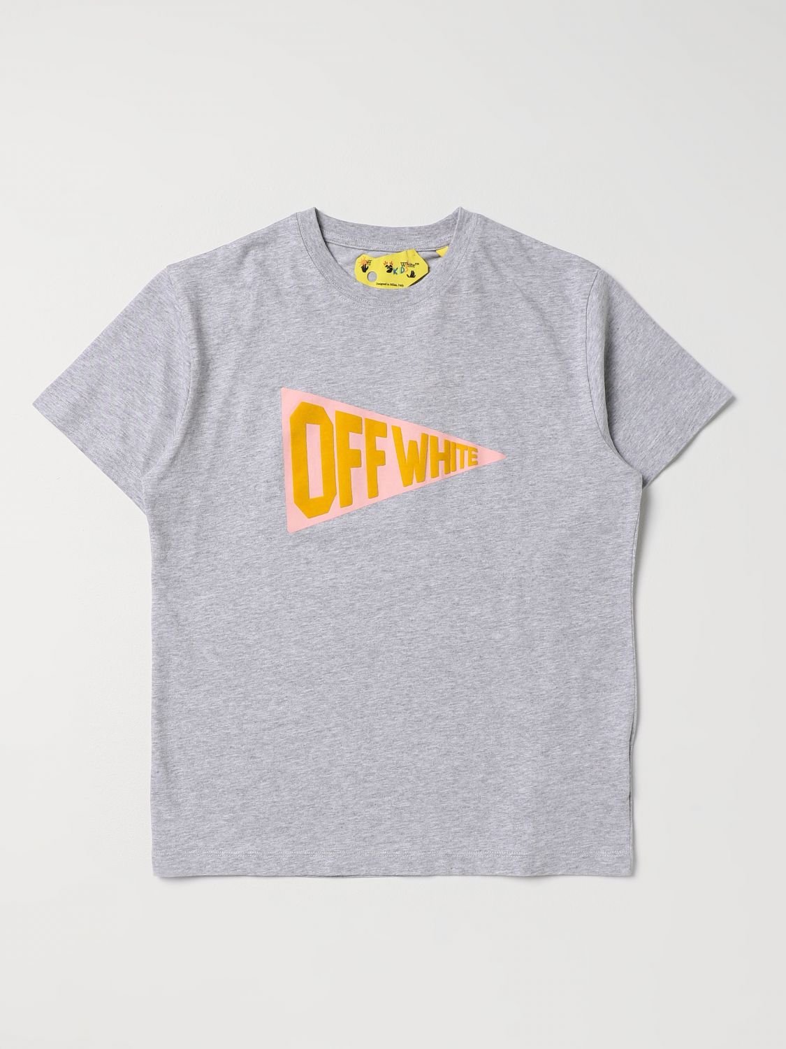 OFF-WHITE T-Shirt OFF-WHITE Kids colour Yellow