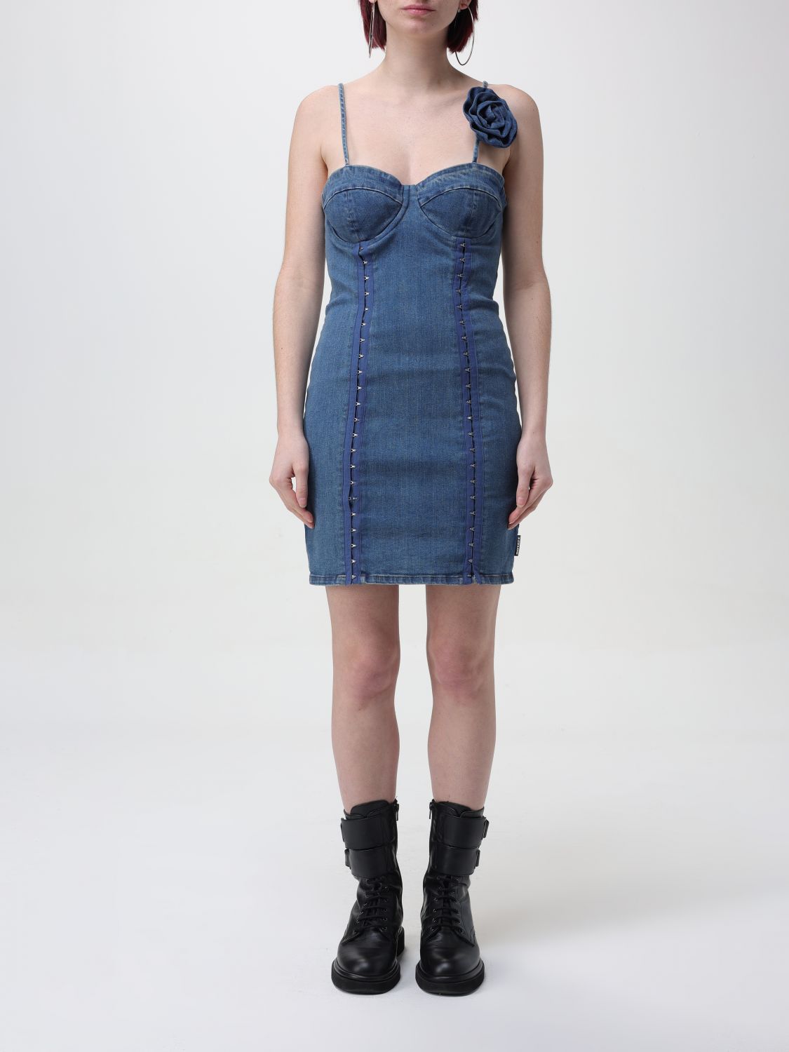 Rotate Dress ROTATE Woman colour Denim