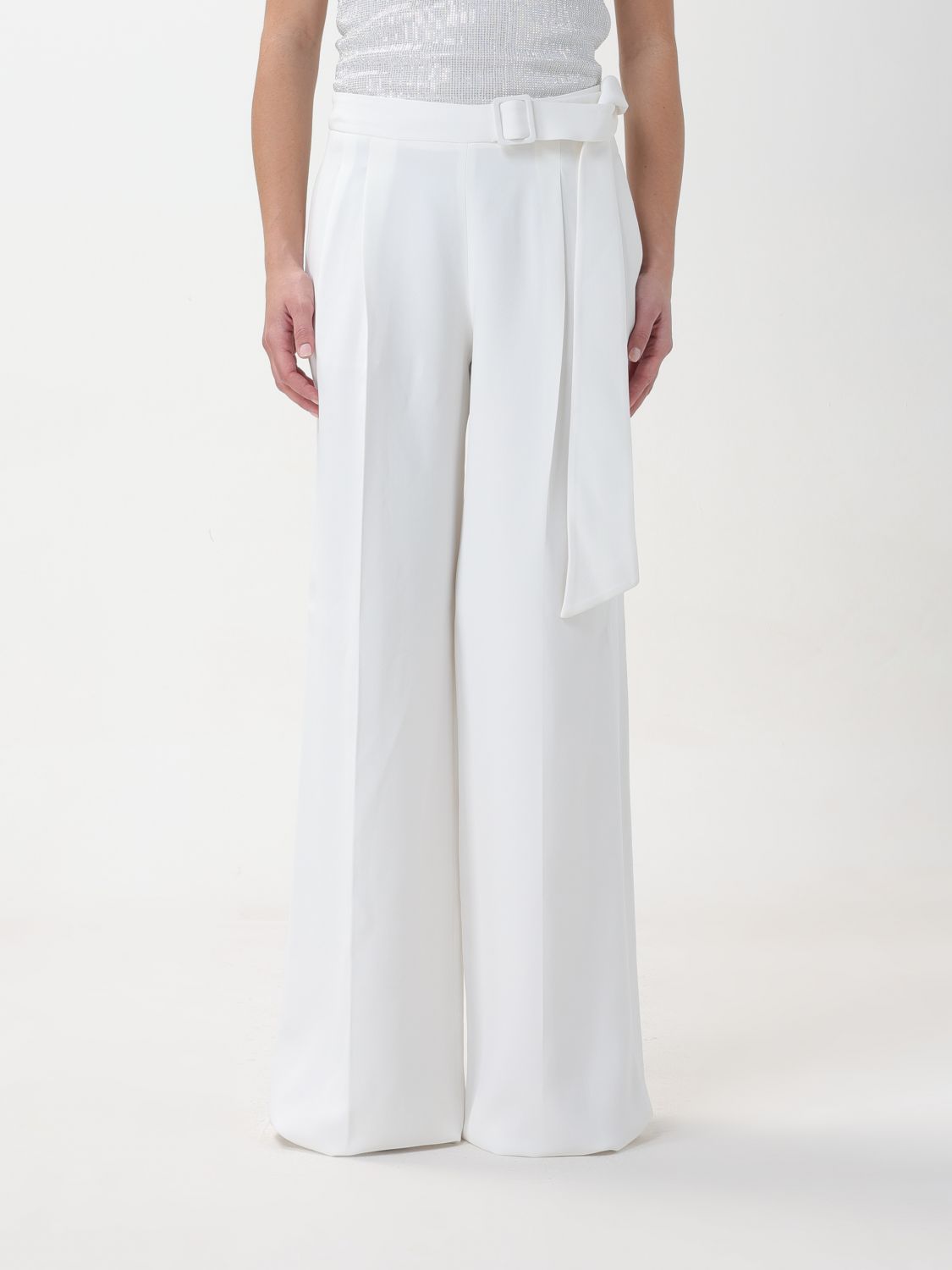 Ermanno Scervino Trousers ERMANNO SCERVINO Woman colour White