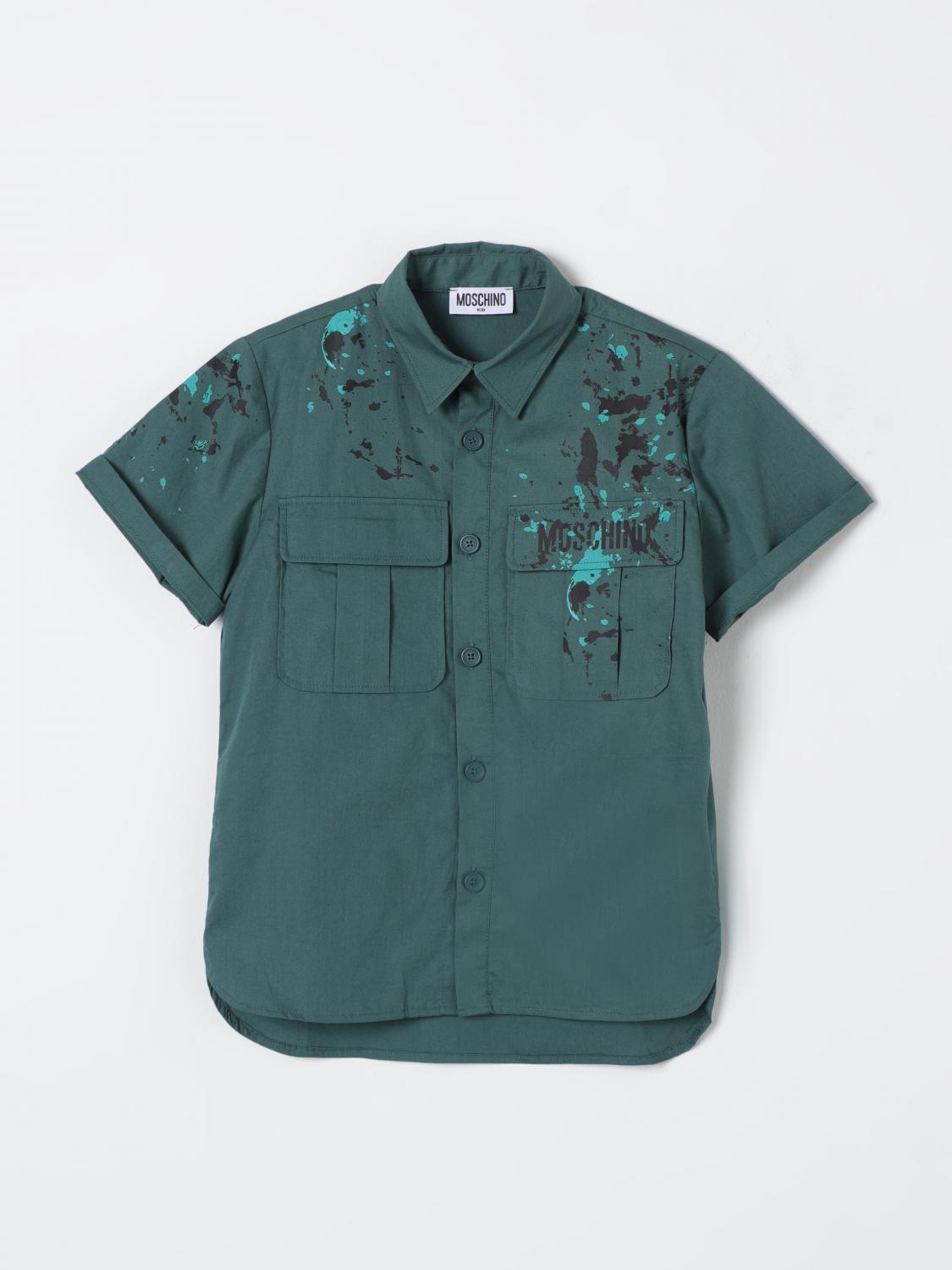 Moschino Shirt MOSCHINO Kids color Green