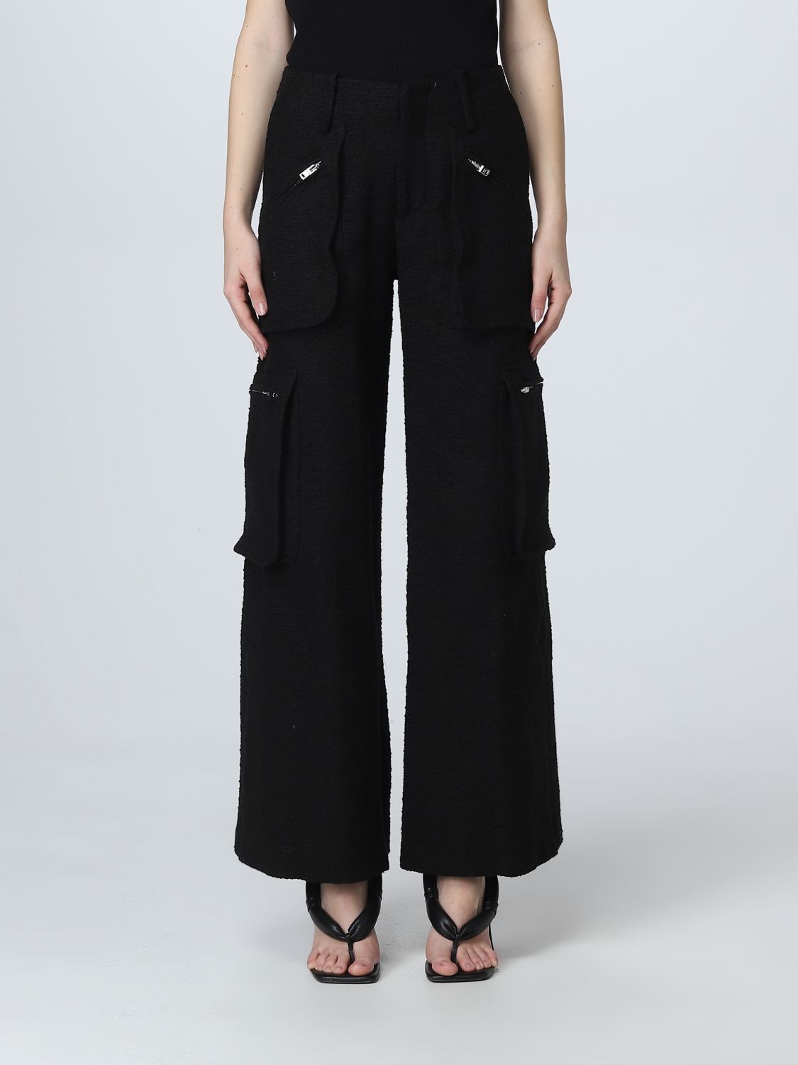 Amiri Trousers AMIRI Woman colour Black