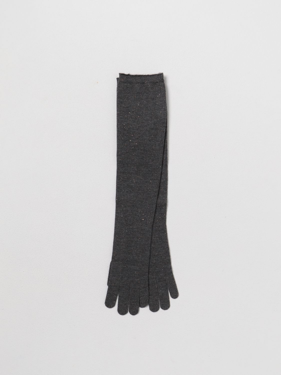 Brunello Cucinelli Gloves BRUNELLO CUCINELLI Woman colour Charcoal