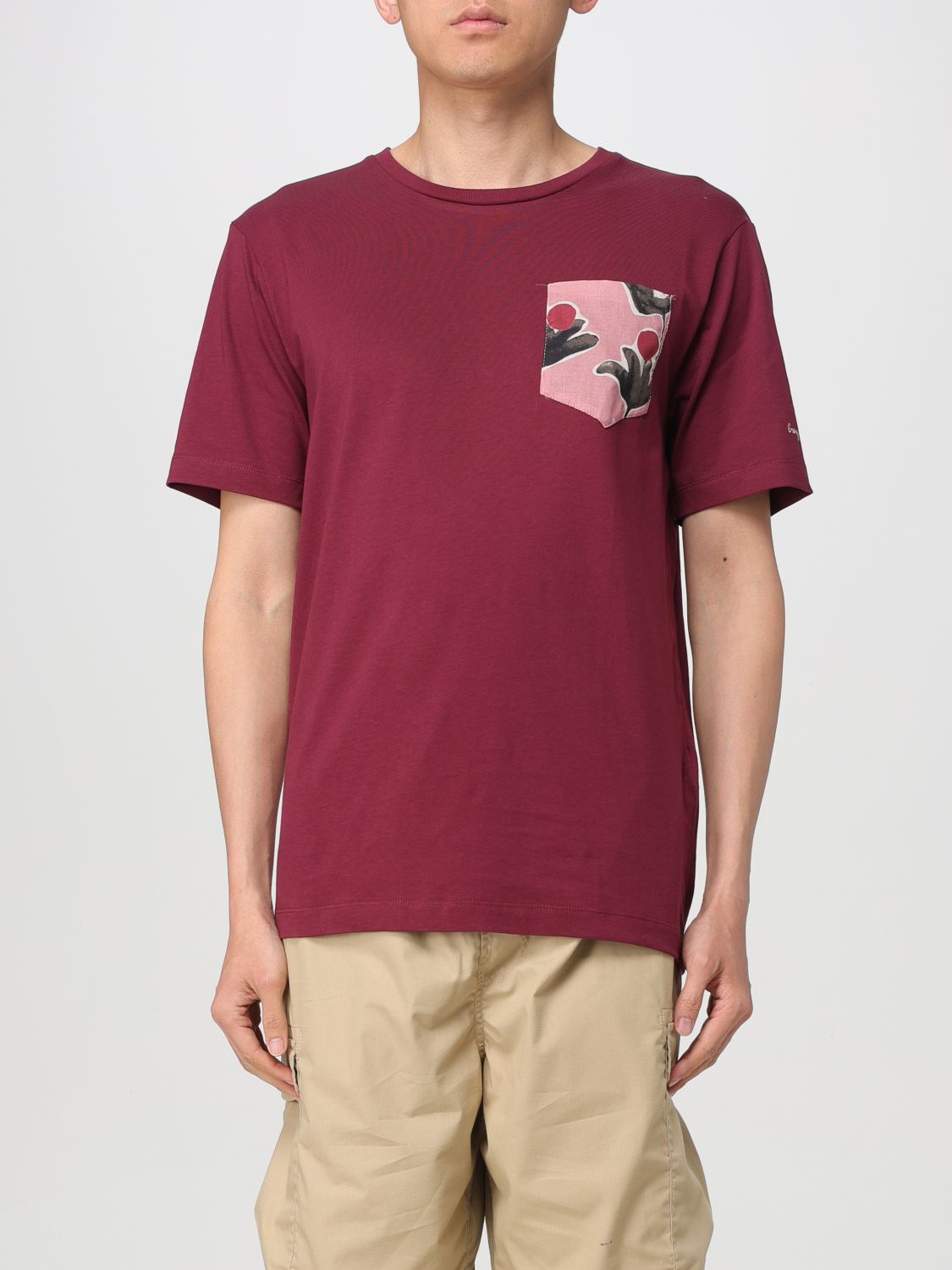 Daniele Alessandrini T-Shirt DANIELE ALESSANDRINI Men color Burgundy