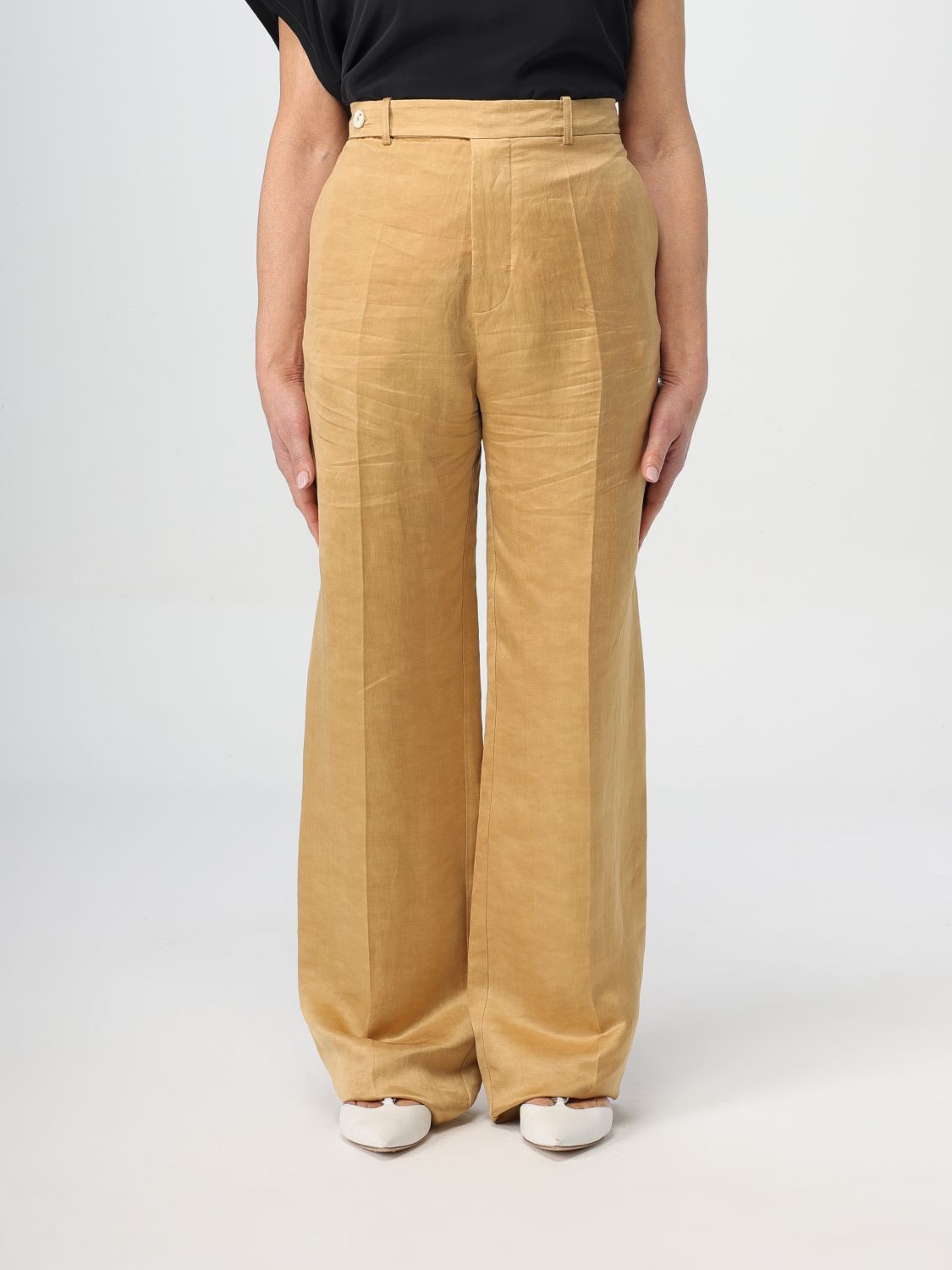 Alysi Trousers ALYSI Woman colour Brown