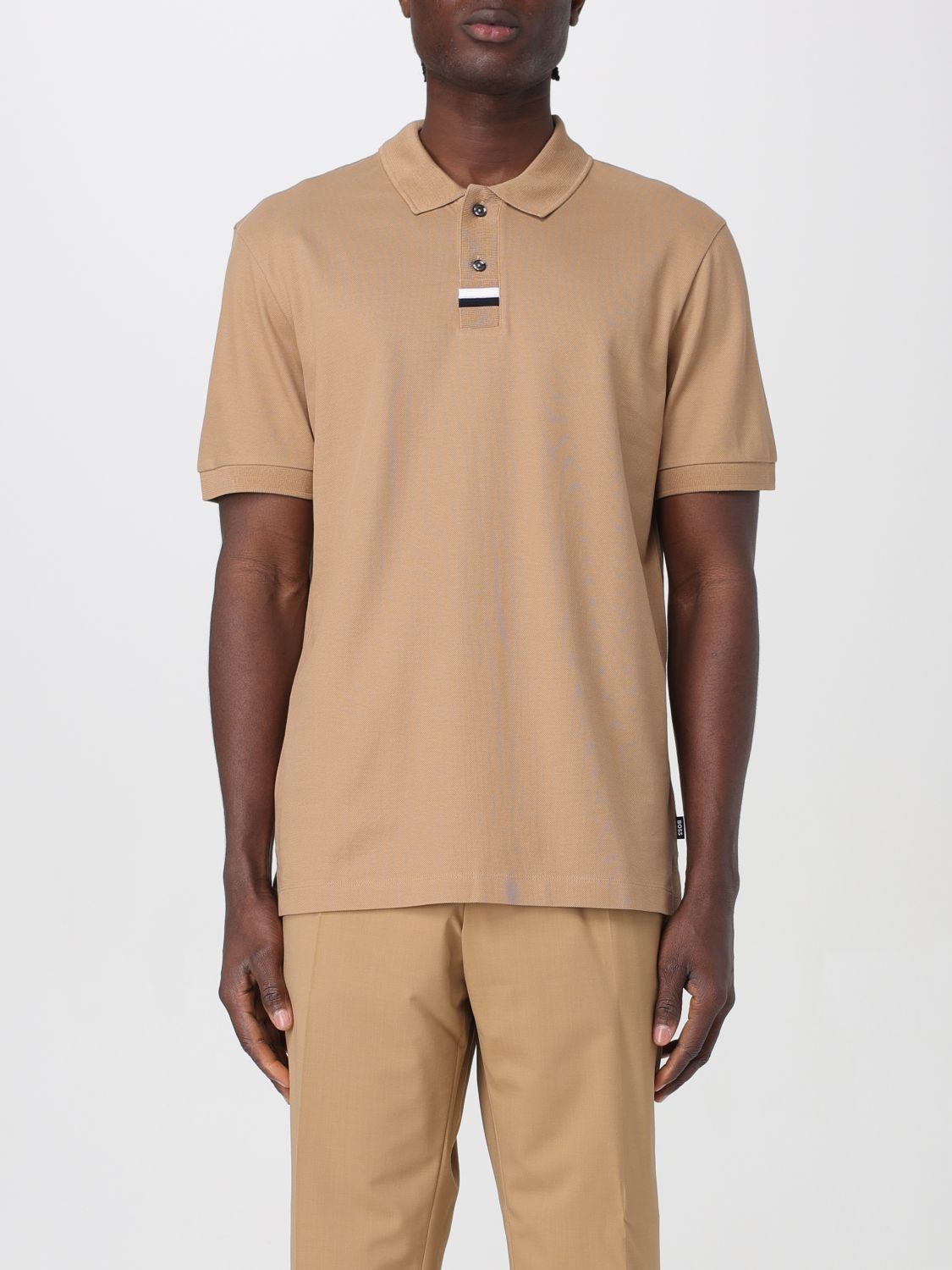 BOSS Polo Shirt BOSS Men colour Camel