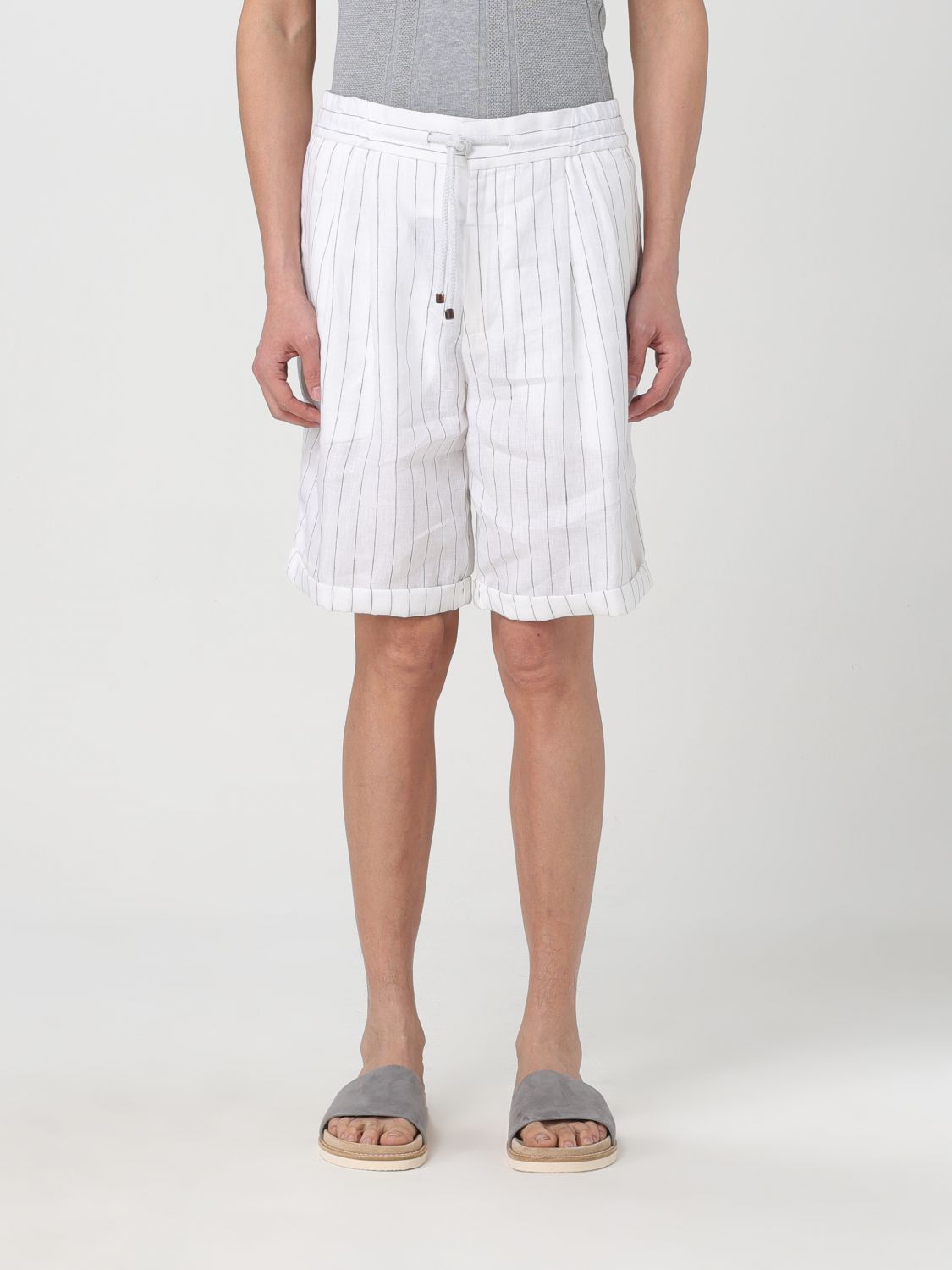 Brunello Cucinelli Short BRUNELLO CUCINELLI Men colour White