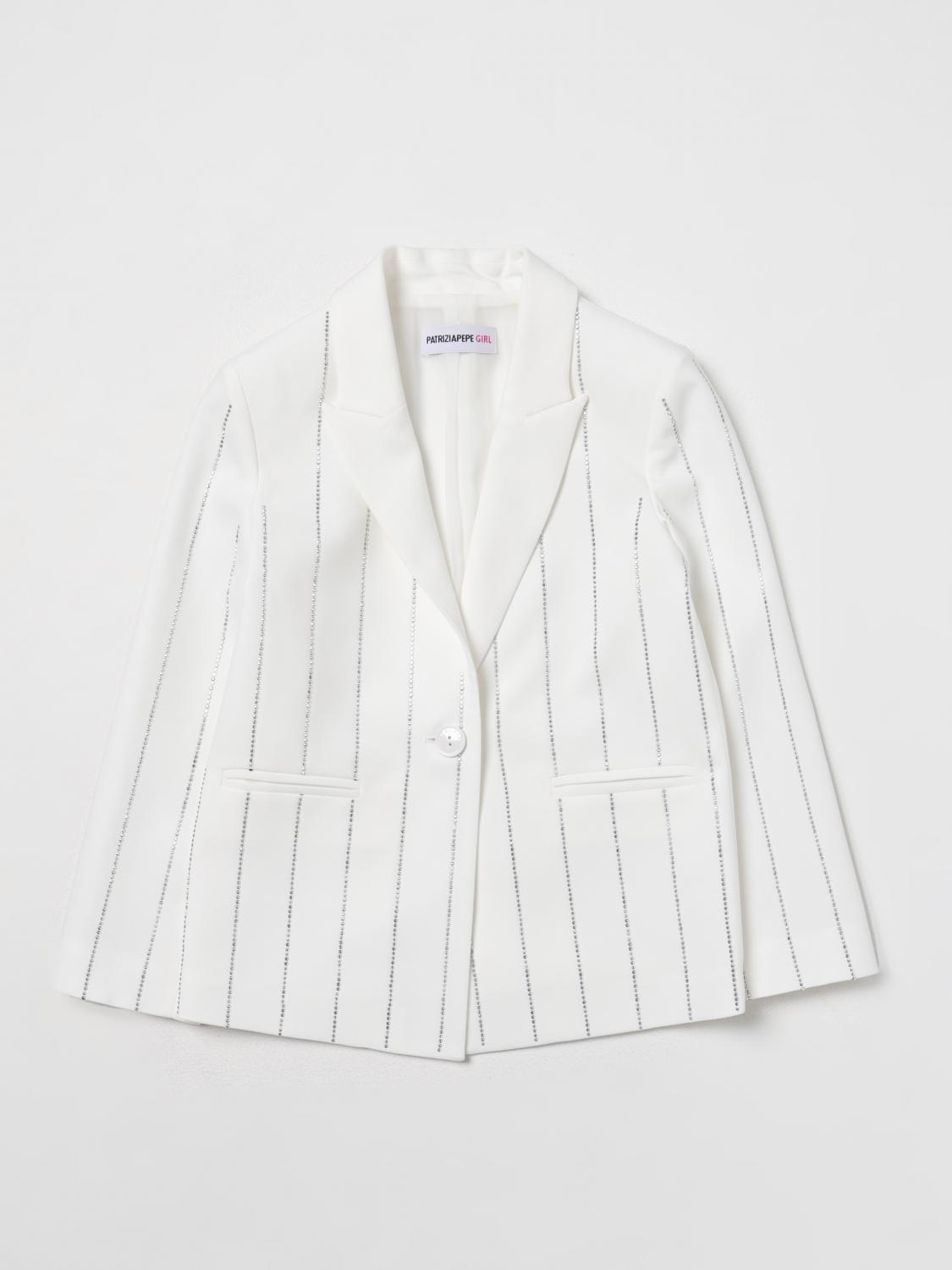 Patrizia Pepe Jacket PATRIZIA PEPE Kids colour White