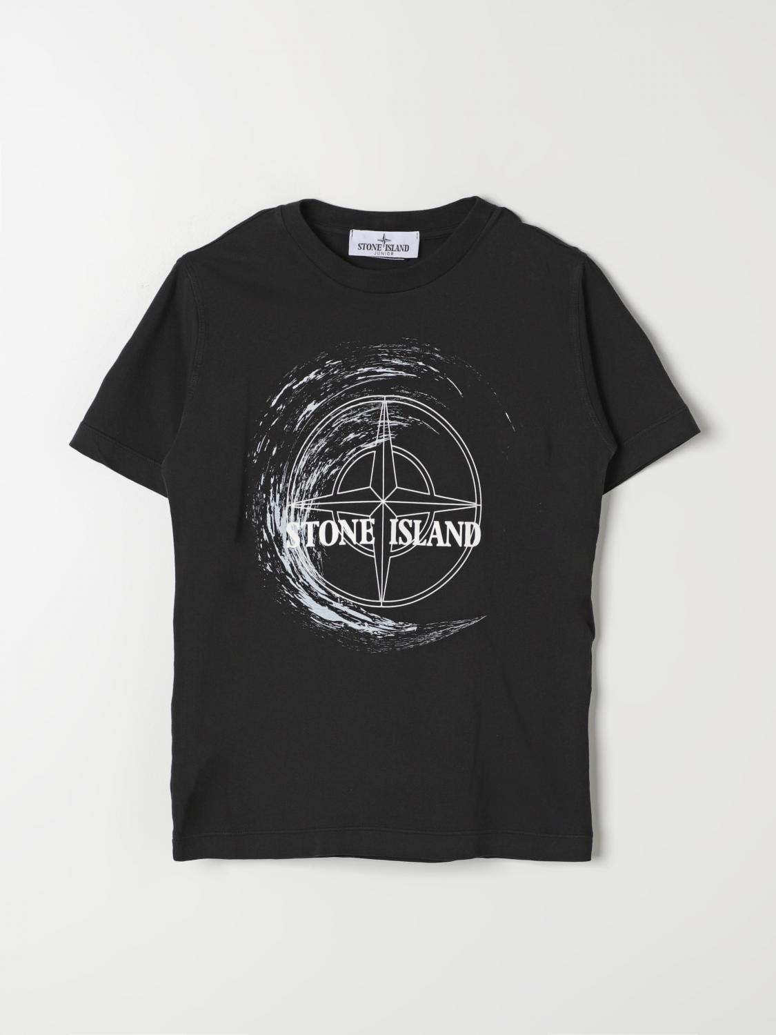 Stone Island Junior T-Shirt STONE ISLAND JUNIOR Kids colour Black