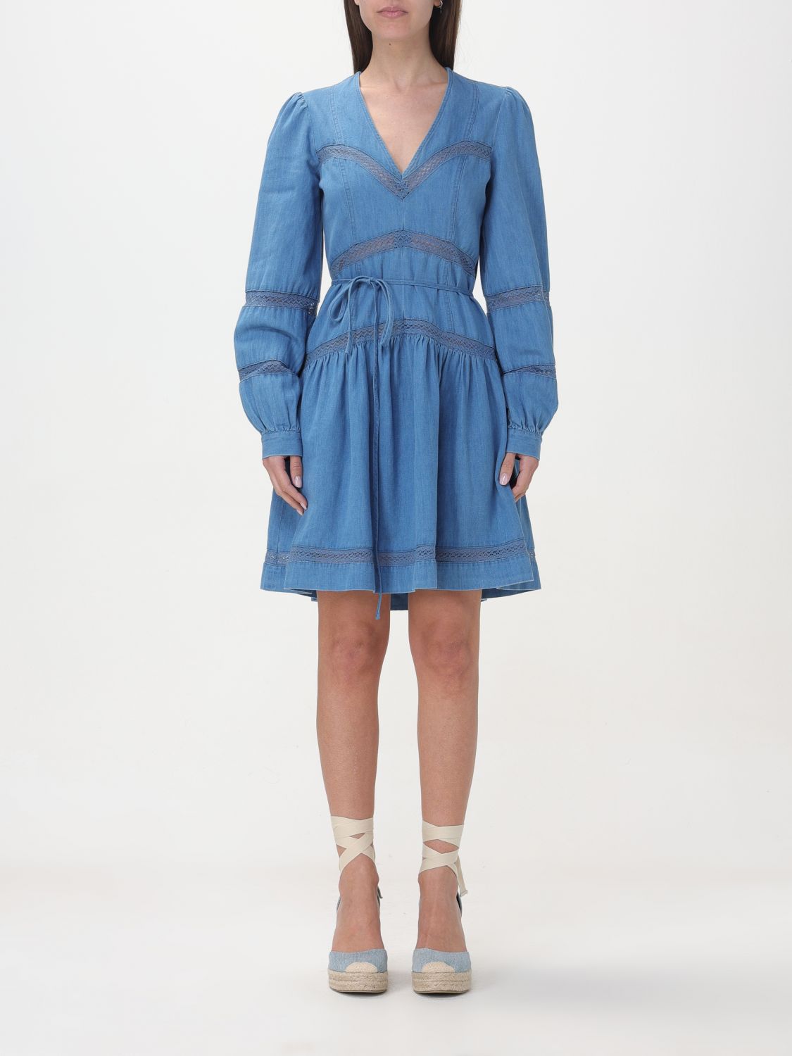 Twinset Dress TWINSET Woman colour Denim