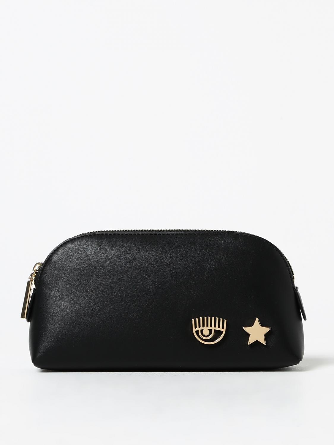 CHIARA FERRAGNI Cosmetic Case CHIARA FERRAGNI Woman colour Black