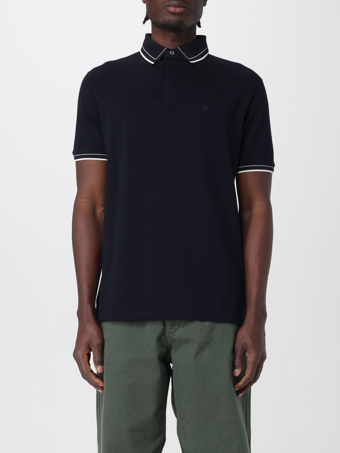 Emporio Armani Polo Shirt EMPORIO ARMANI Men colour Navy