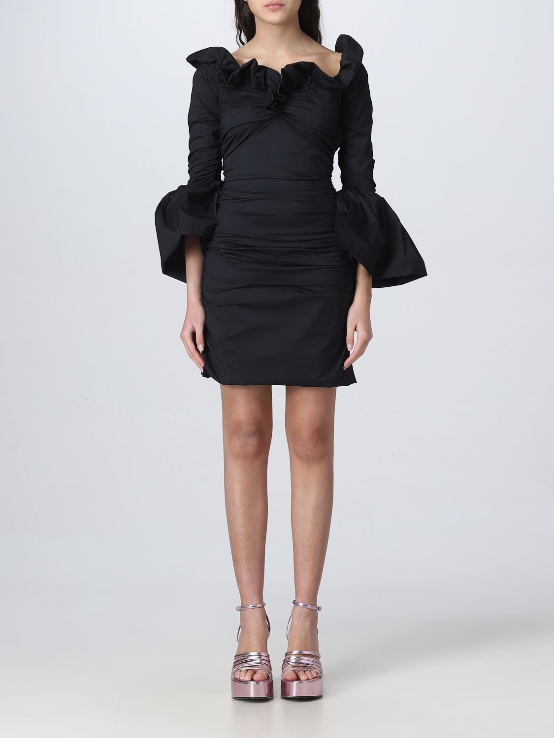 Philosophy Di Lorenzo Serafini Dress PHILOSOPHY DI LORENZO SERAFINI Woman colour Black