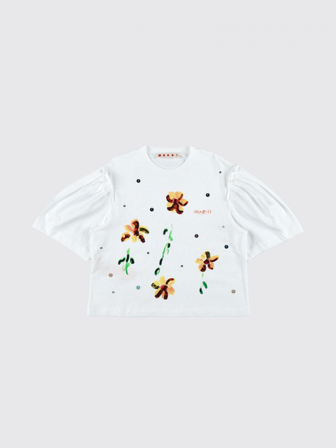 Marni T-Shirt MARNI Kids color White