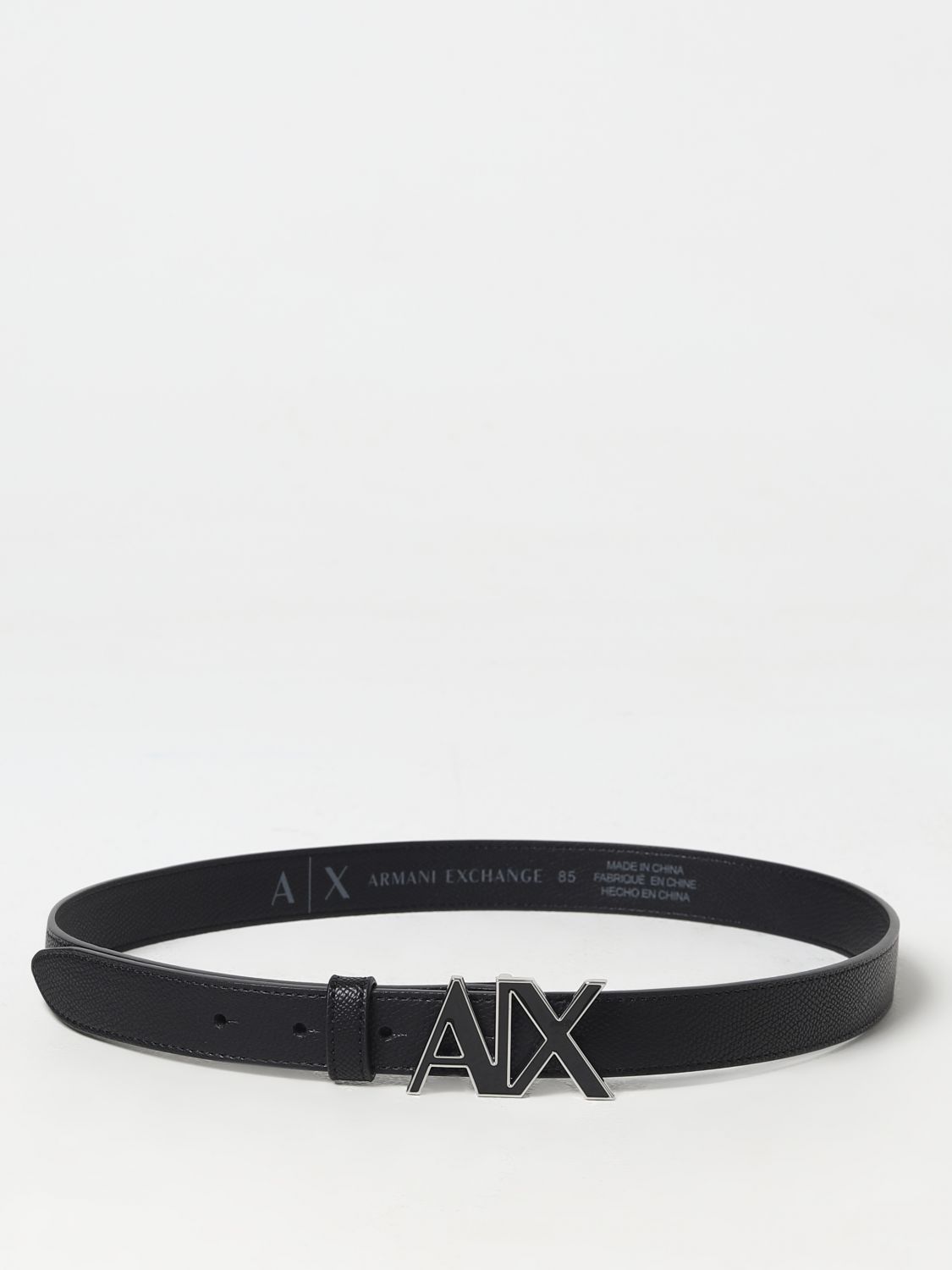 Armani Exchange Belt ARMANI EXCHANGE Woman colour Black