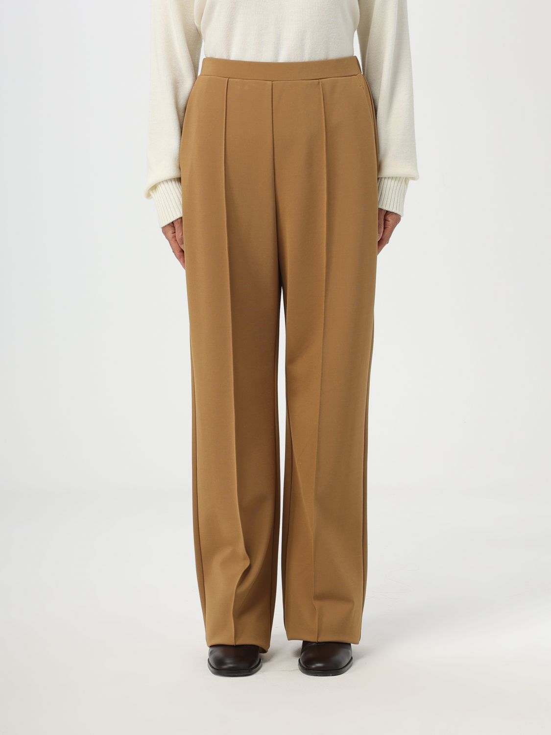 Max Mara Leisure Trousers MAX MARA LEISURE Woman colour Camel