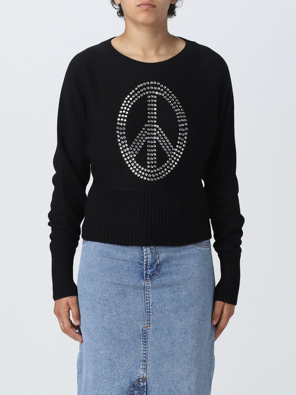 Moschino Jeans Jumper MOSCHINO JEANS Woman colour Black