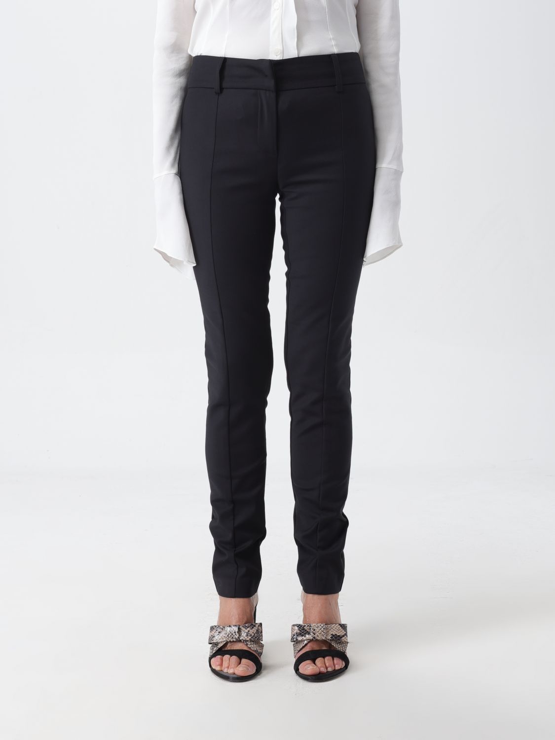 Patrizia Pepe Trousers PATRIZIA PEPE Woman colour Black