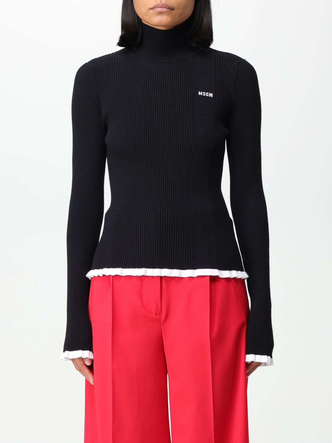 Msgm Jumper MSGM Woman colour Black