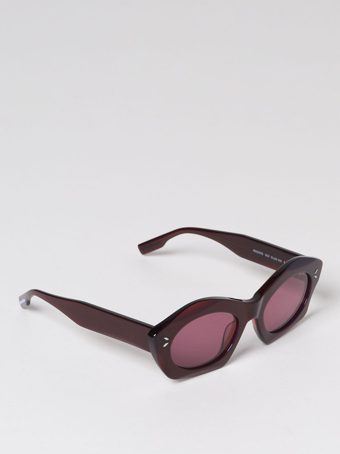 MCQ Sunglasses MCQ Woman colour Burgundy