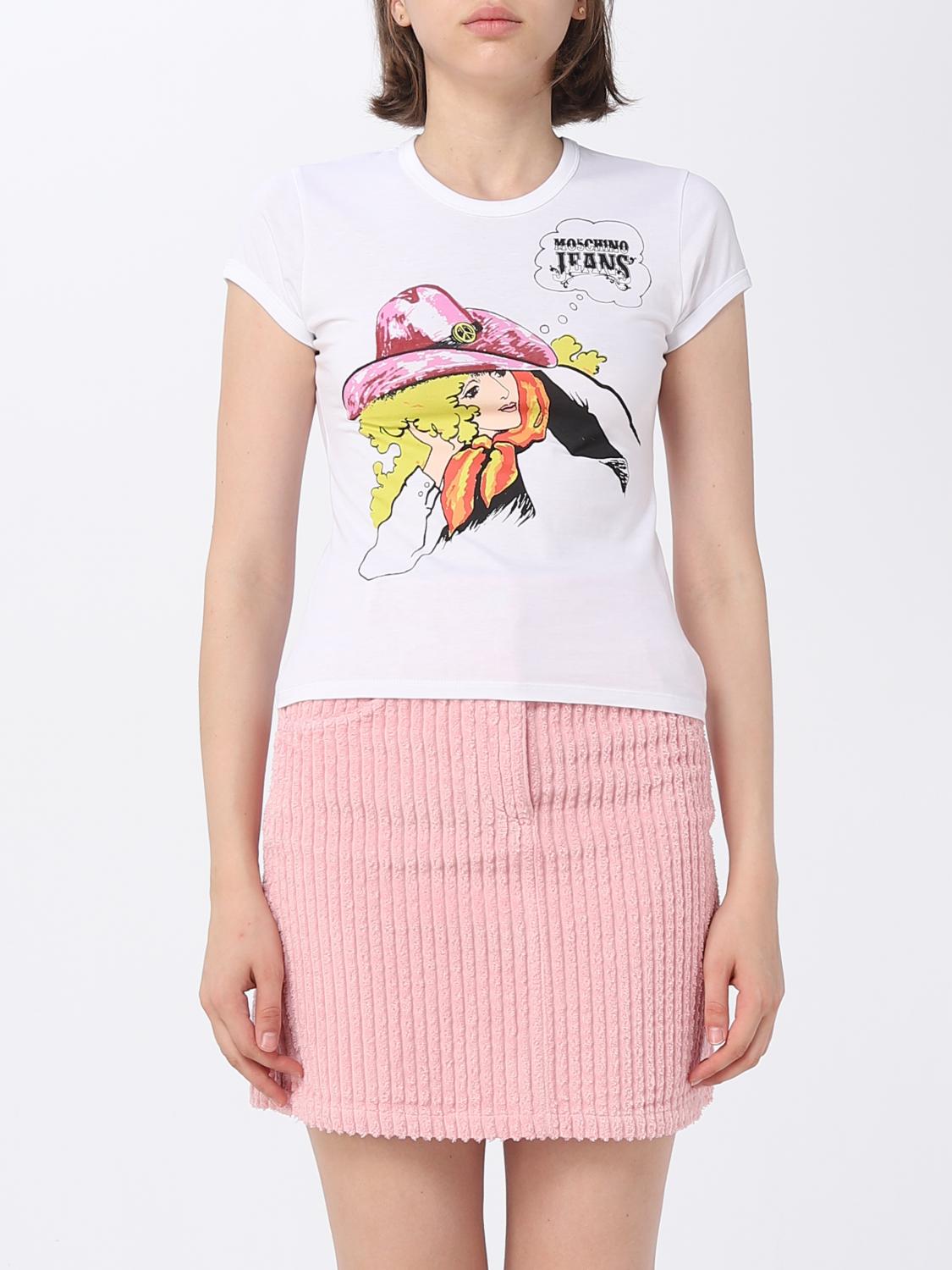 Moschino Jeans T-Shirt MOSCHINO JEANS Woman colour White