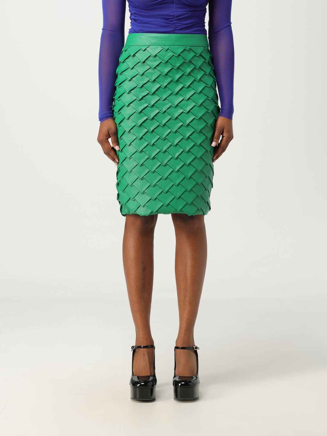 Tpn Skirt TPN Woman colour Green