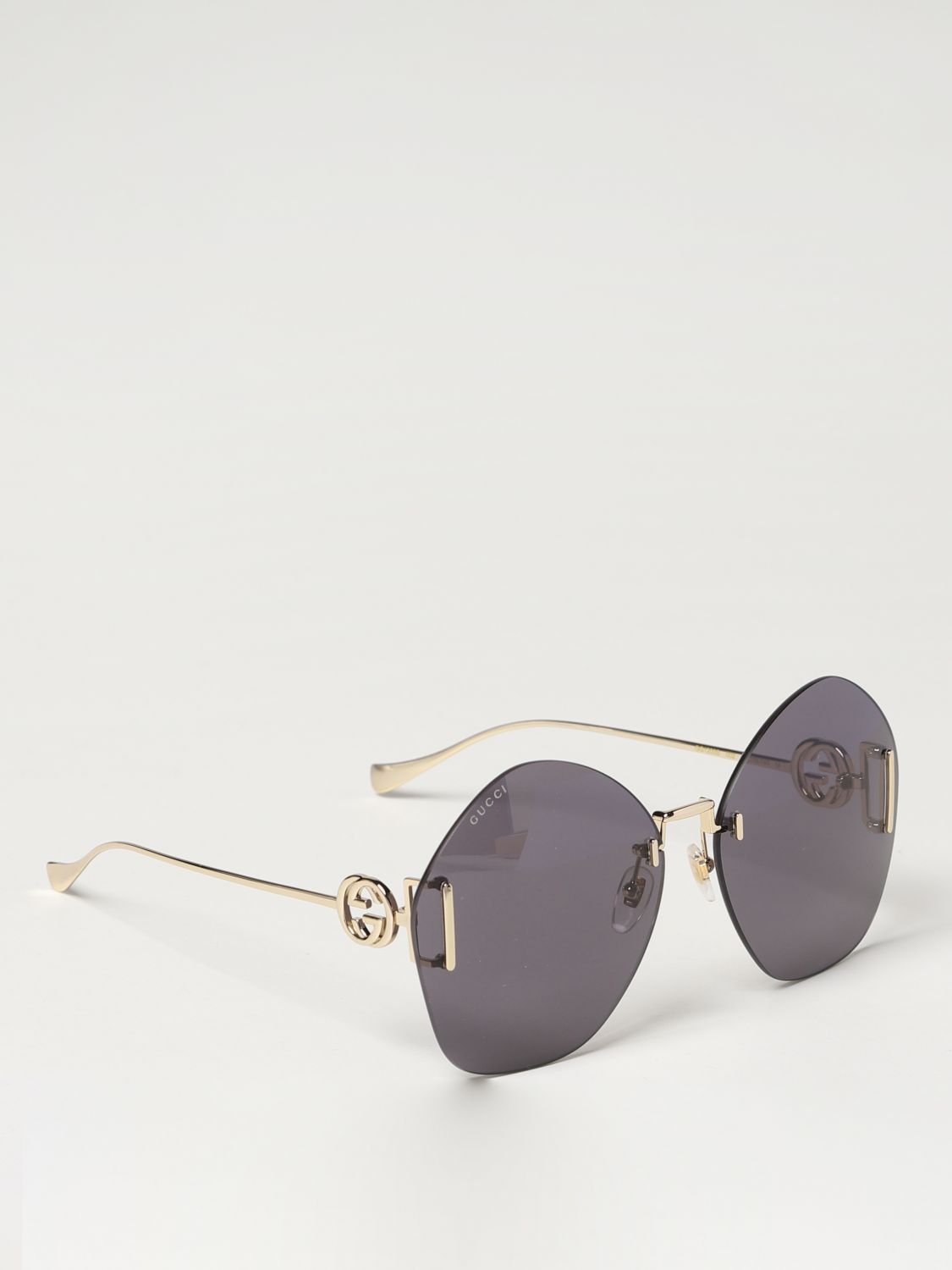 Gucci Sunglasses GUCCI Woman colour Grey