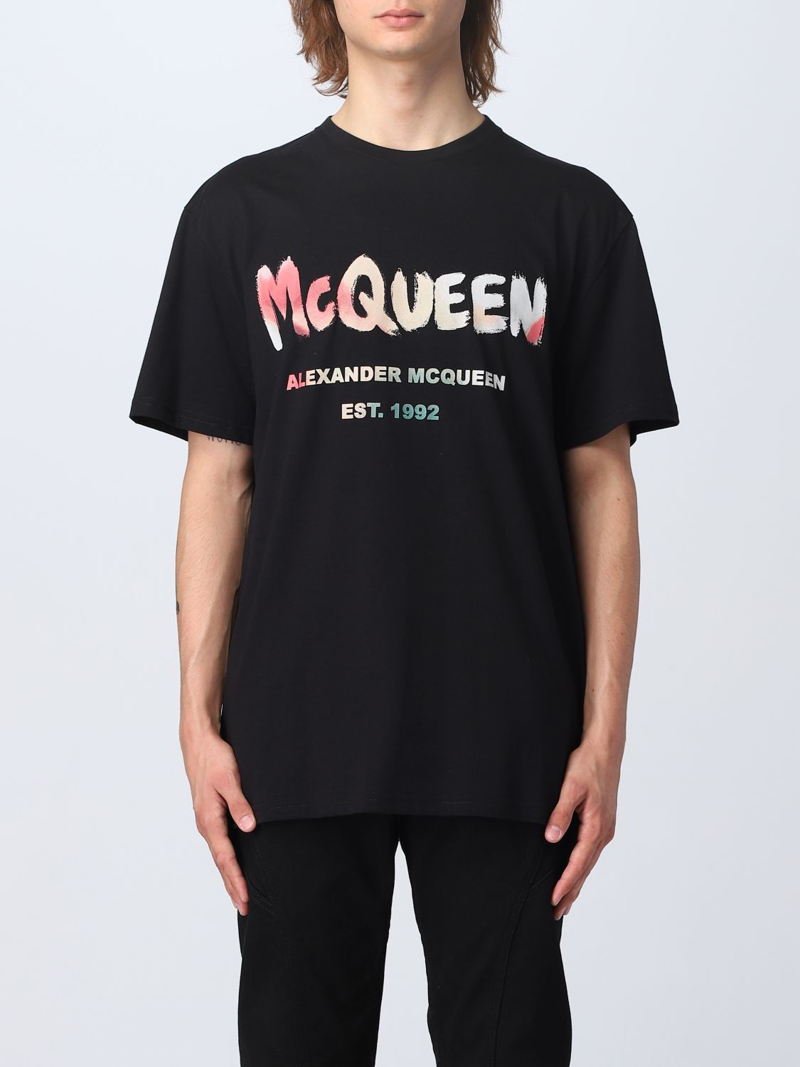 Alexander McQueen T-Shirt ALEXANDER MCQUEEN Men colour Black