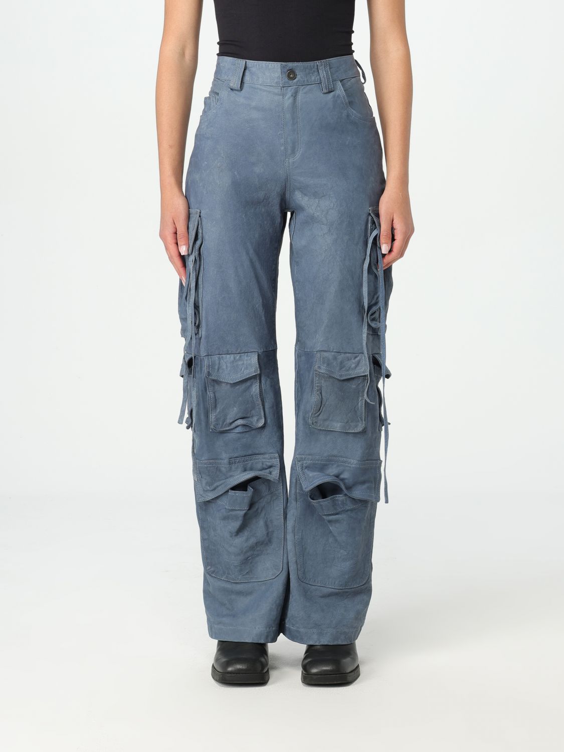 Salvatore Santoro Pants SALVATORE SANTORO Woman color Denim