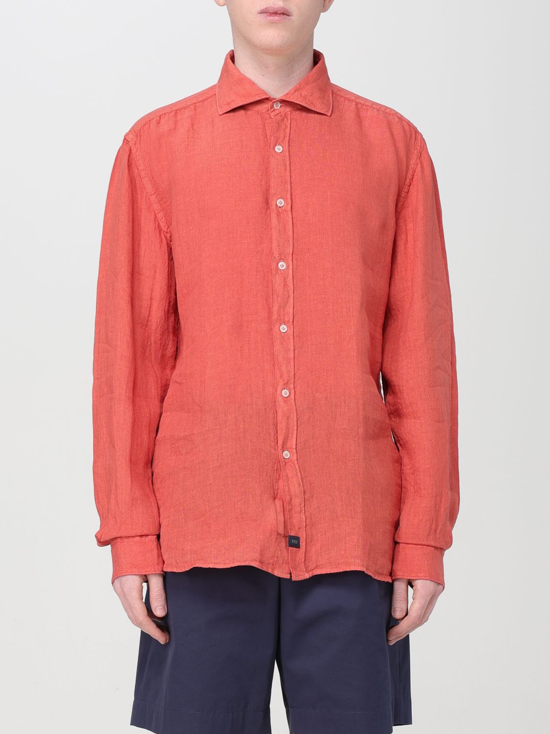 Fay Shirt FAY Men colour Red