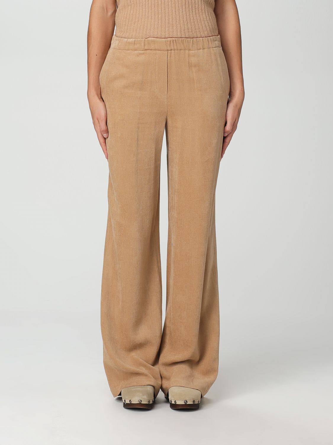 Alysi Trousers ALYSI Woman colour Brown