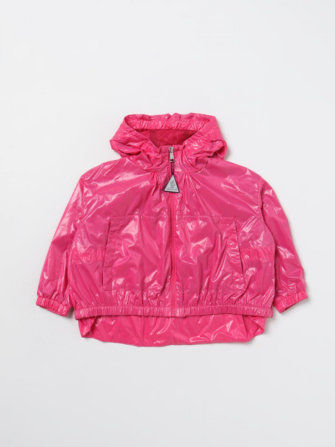 Moncler Jacket MONCLER Kids colour Fuchsia