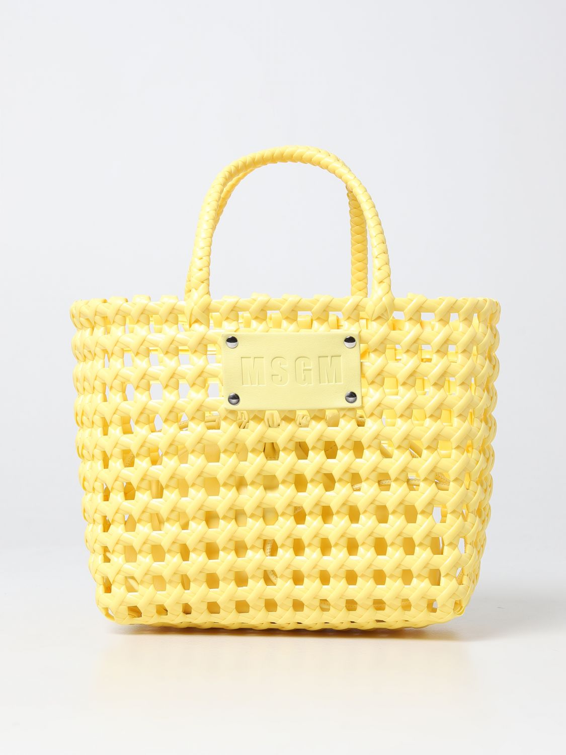 Msgm Handbag MSGM Woman colour Yellow