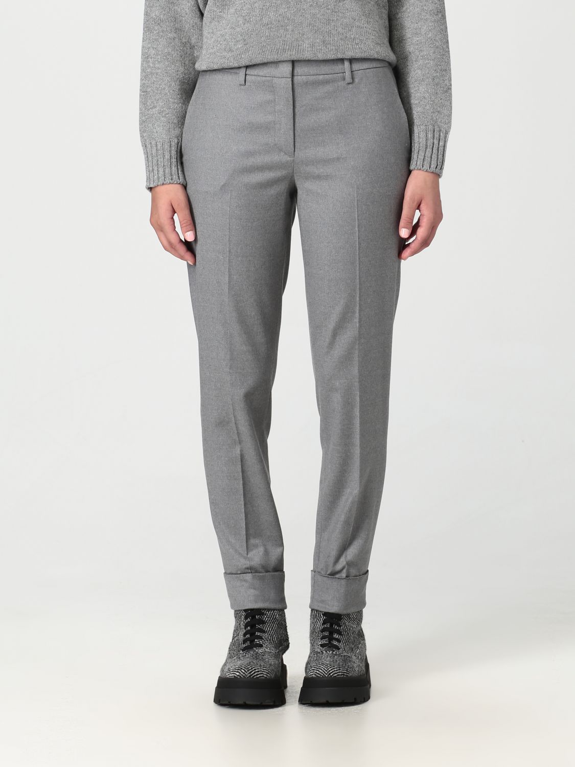 Fabiana Filippi Trousers FABIANA FILIPPI Woman colour Grey