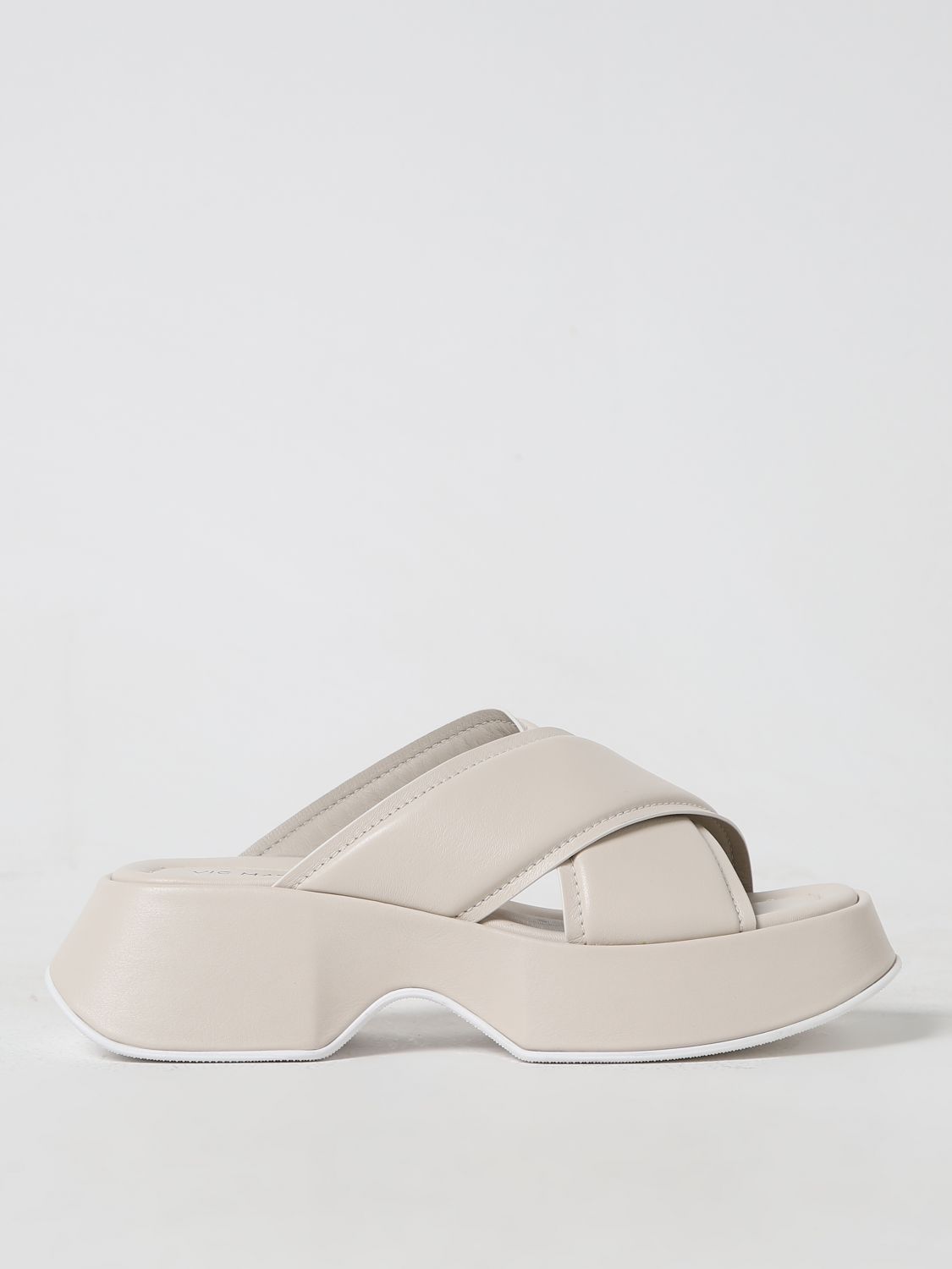 Vic Matié Flat Sandals VIC MATIÉ Woman colour White