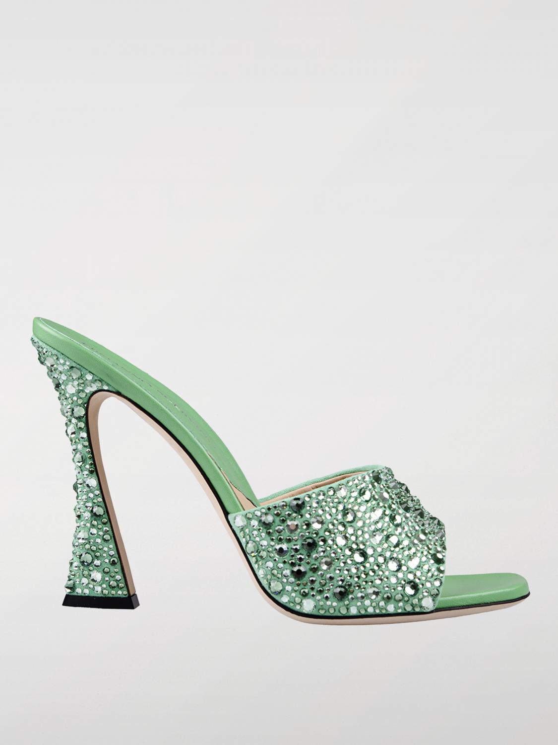 Ermanno Scervino Heeled Sandals ERMANNO SCERVINO Woman color Green