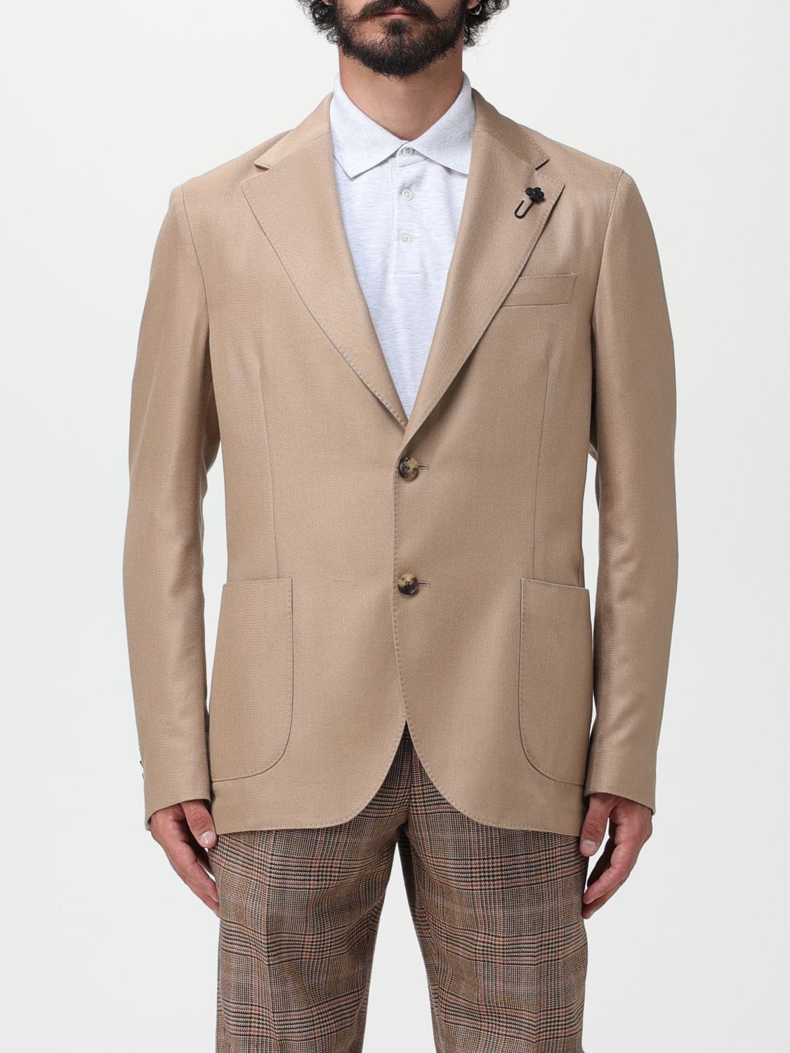 Lardini Blazer LARDINI Men colour Brown