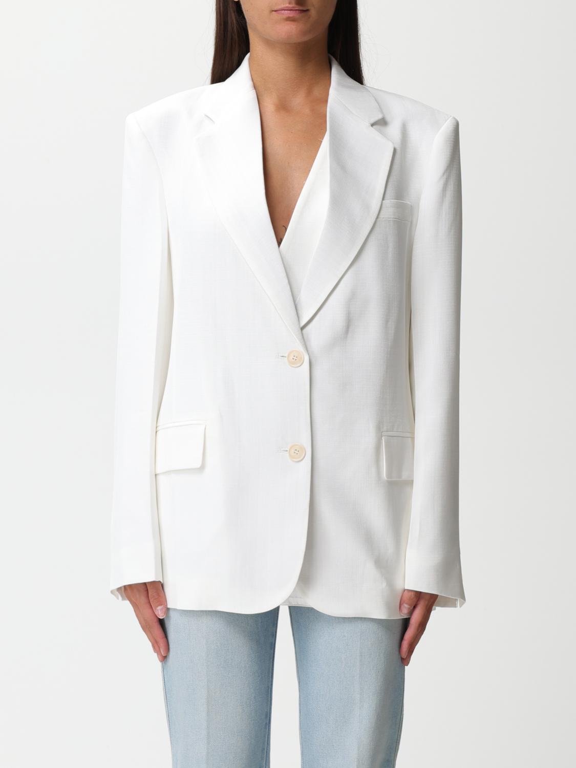 Victoria Victoria Beckham Blazer VICTORIA VICTORIA BECKHAM Woman colour White