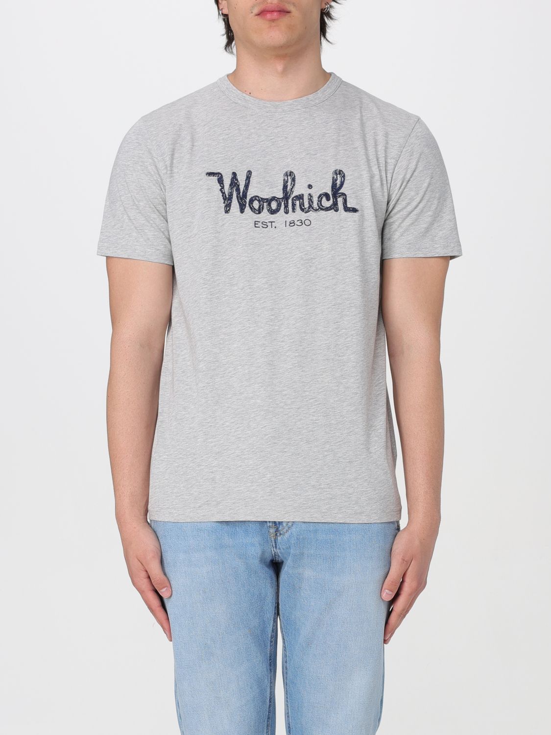 Woolrich T-Shirt WOOLRICH Men colour Grey