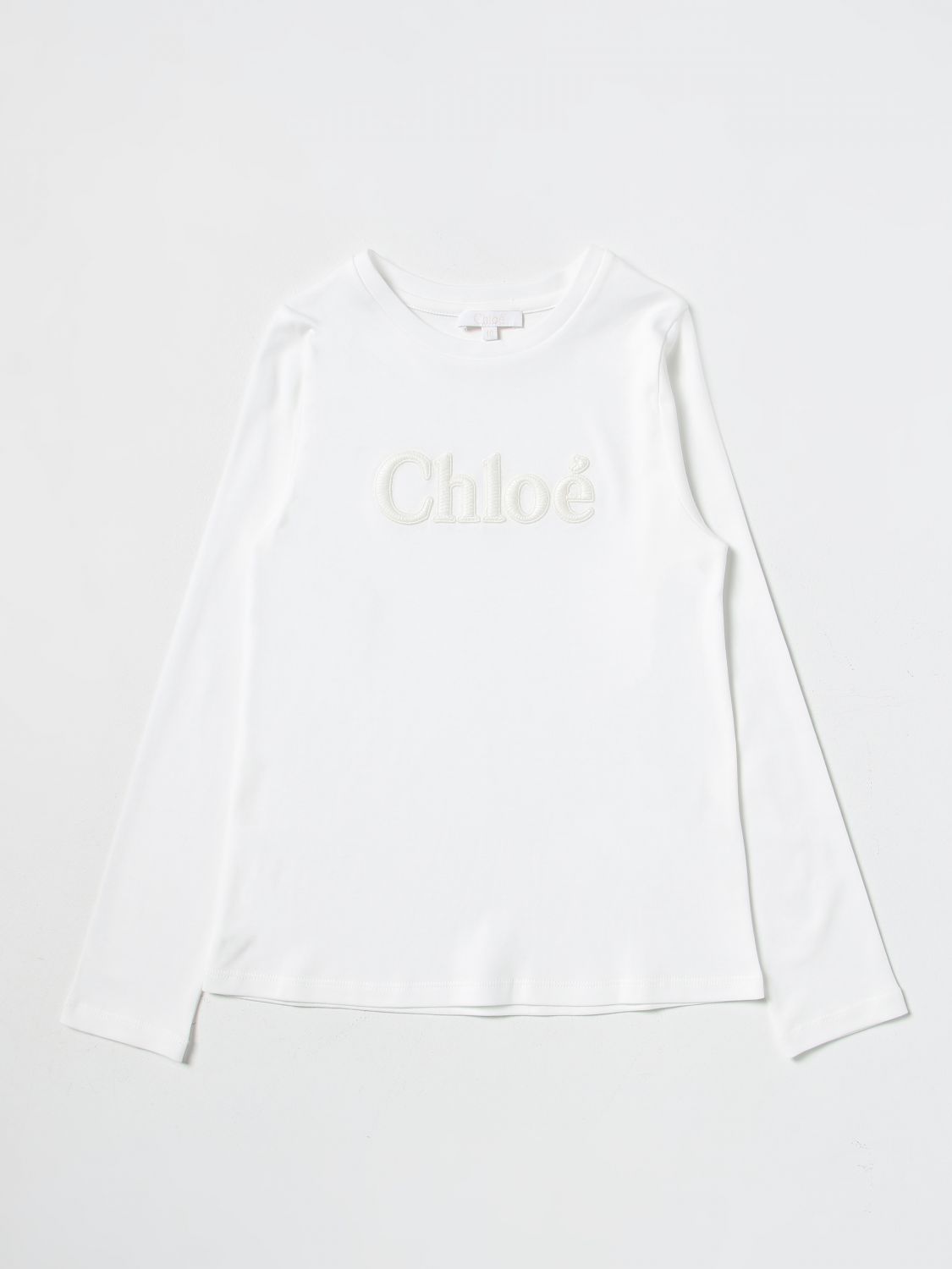 Chloé T-Shirt CHLOÉ Kids colour White