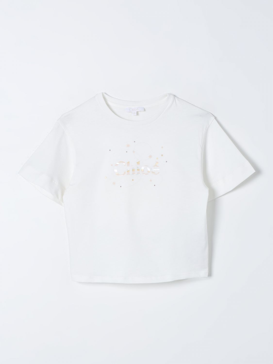 Chloé T-Shirt CHLOÉ Kids colour White