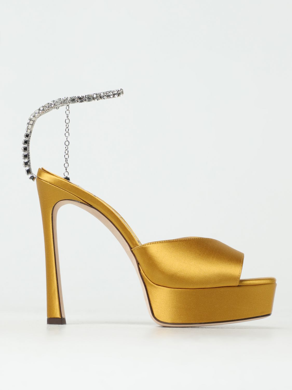 Jimmy Choo Heeled Sandals JIMMY CHOO Woman colour Yellow