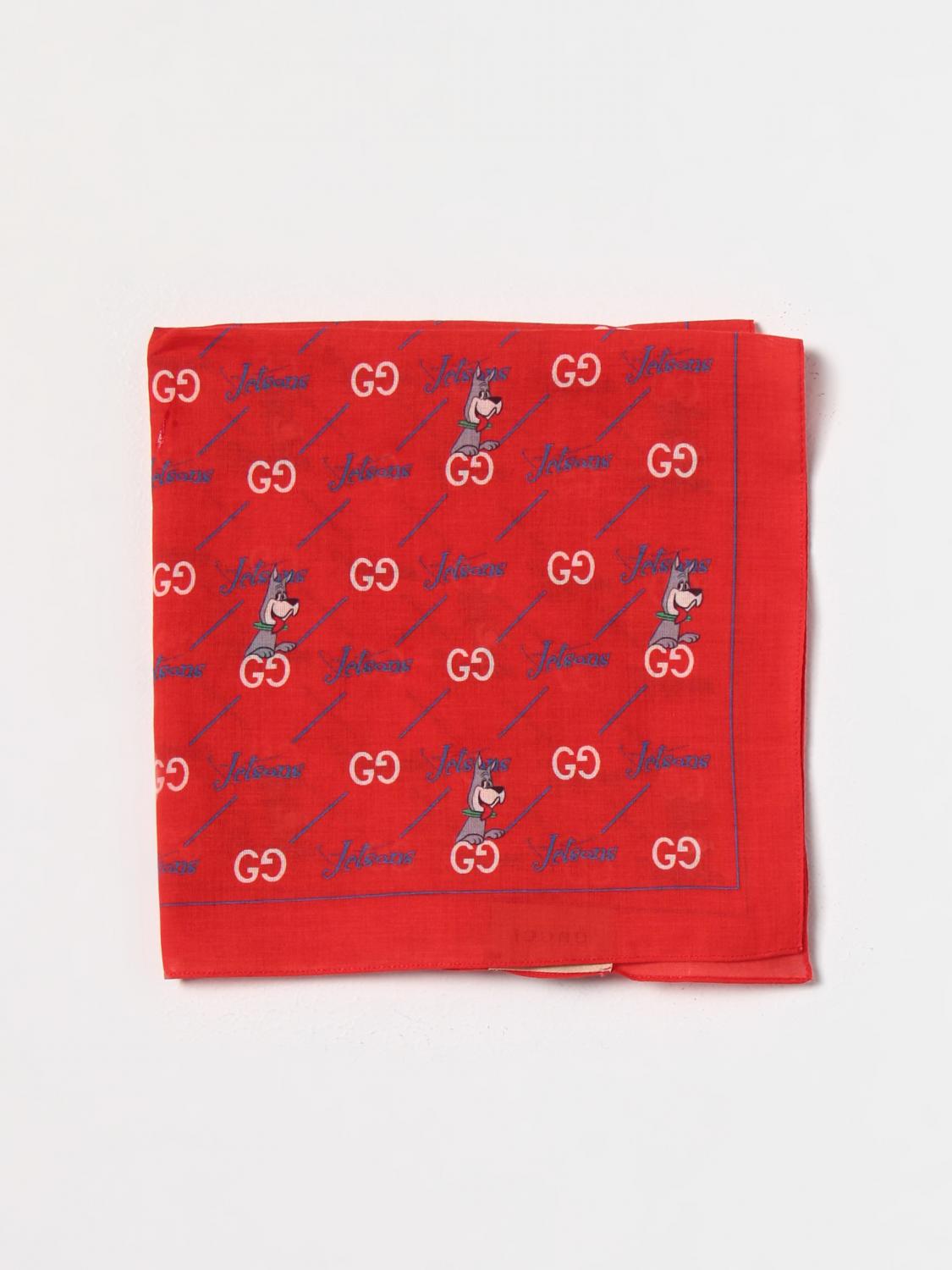 Gucci Neck Scarf GUCCI Kids colour Red