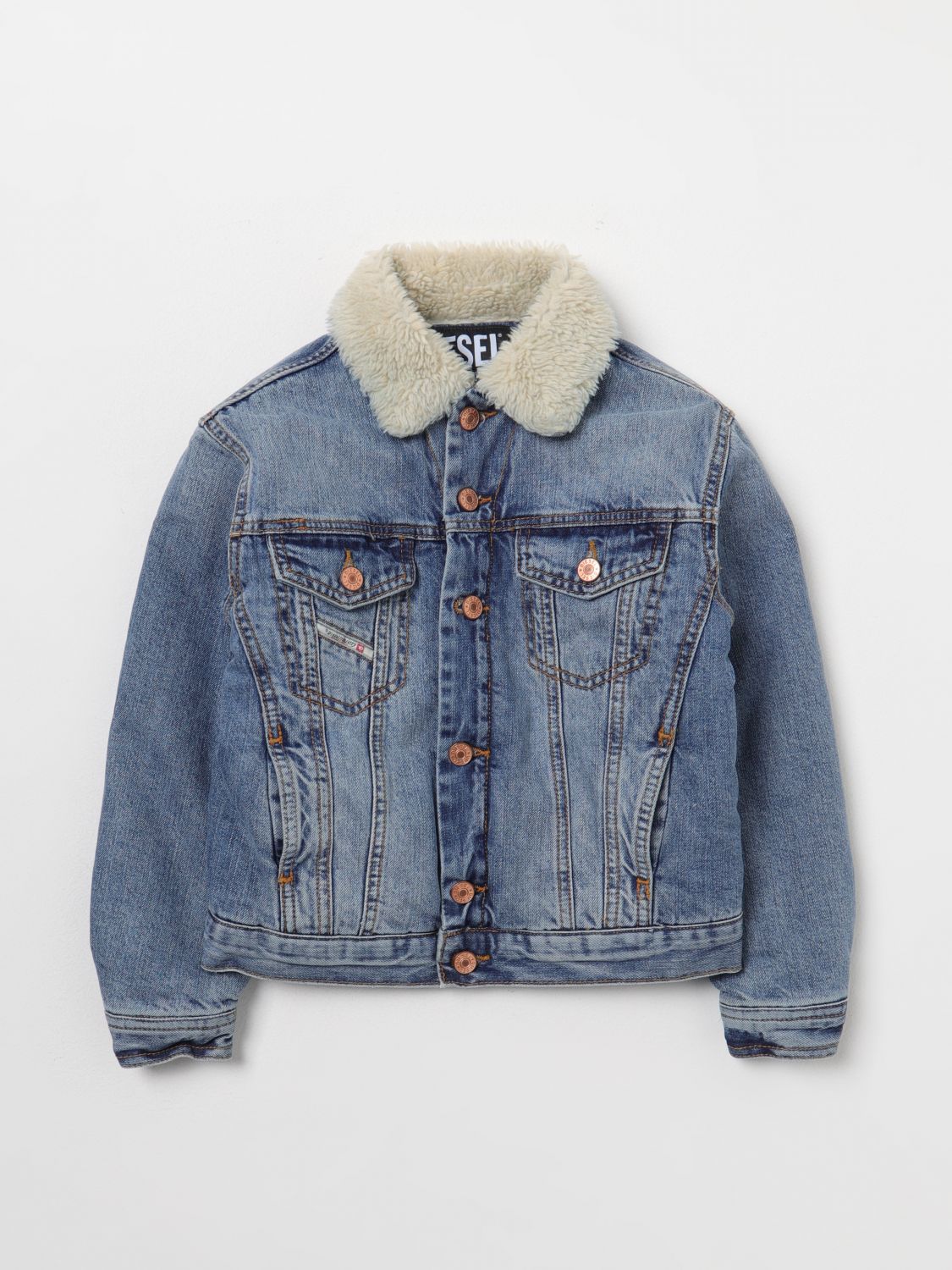 Diesel Jacket DIESEL Kids colour Blue