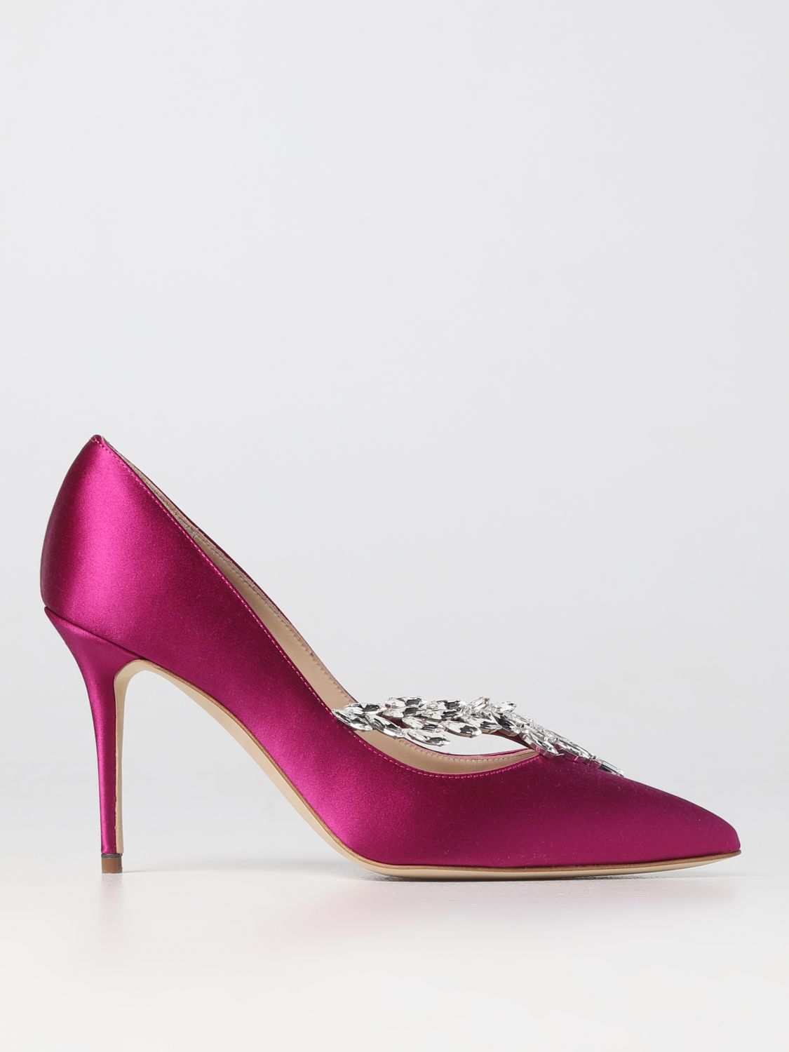 Manolo Blahnik Court Shoes MANOLO BLAHNIK Woman colour Red