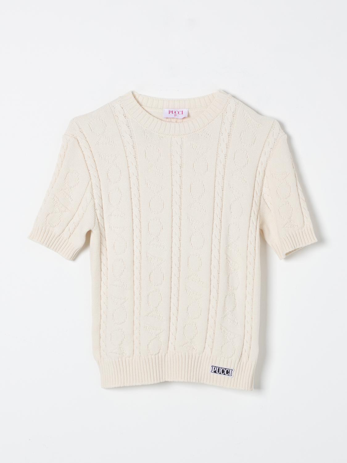 pucci Sweater PUCCI Kids color Ivory