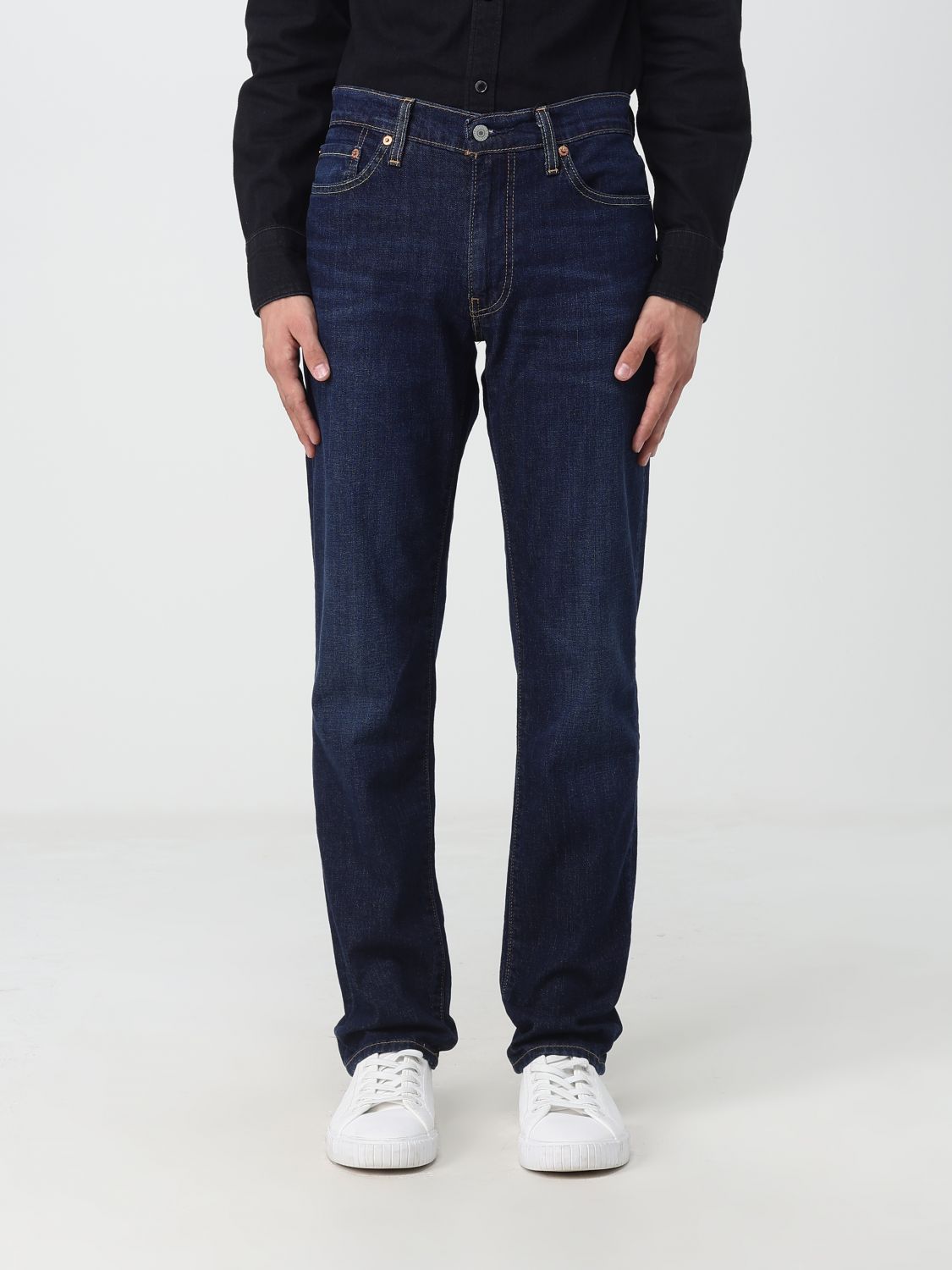 Levi's Trousers LEVI'S Men colour Denim